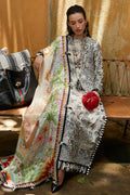 ELAN-KAIA (EL23-07 A)-LAWN COLLECTION'23 - House Of Hania
