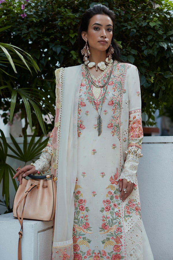 ELAN-NYSA (EL23-02 B)-LAWN COLLECTION'23 - House Of Hania