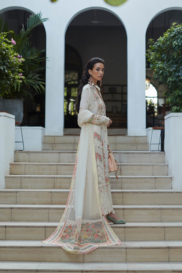 ELAN-NYSA (EL23-02 B)-LAWN COLLECTION'23 - House Of Hania