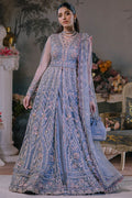 ELAN Wedding Festive Embroidered Net 3Pc Suit EC2-23-08 - House Of Hania