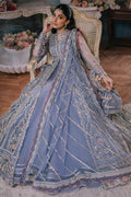 ELAN Wedding Festive Embroidered Net 3Pc Suit EC2-23-08 - House Of Hania