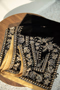 EMBROIDERED VELVET SHAWL VS-24 - House Of Hania
