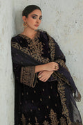 EMBROIDERED VELVET UF-239 - House Of Hania