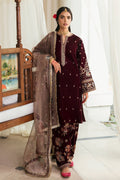 EMBROIDERED VELVET UF-250 - House Of Hania