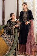 EMBROIDERED VELVET UF-424 - House Of Hania