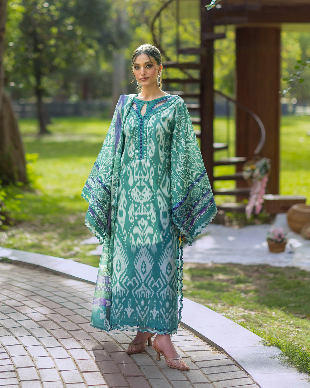 Elaf Premium | Bridgerton Prints 26 | EPB-1A NIA MARE - House Of Hania