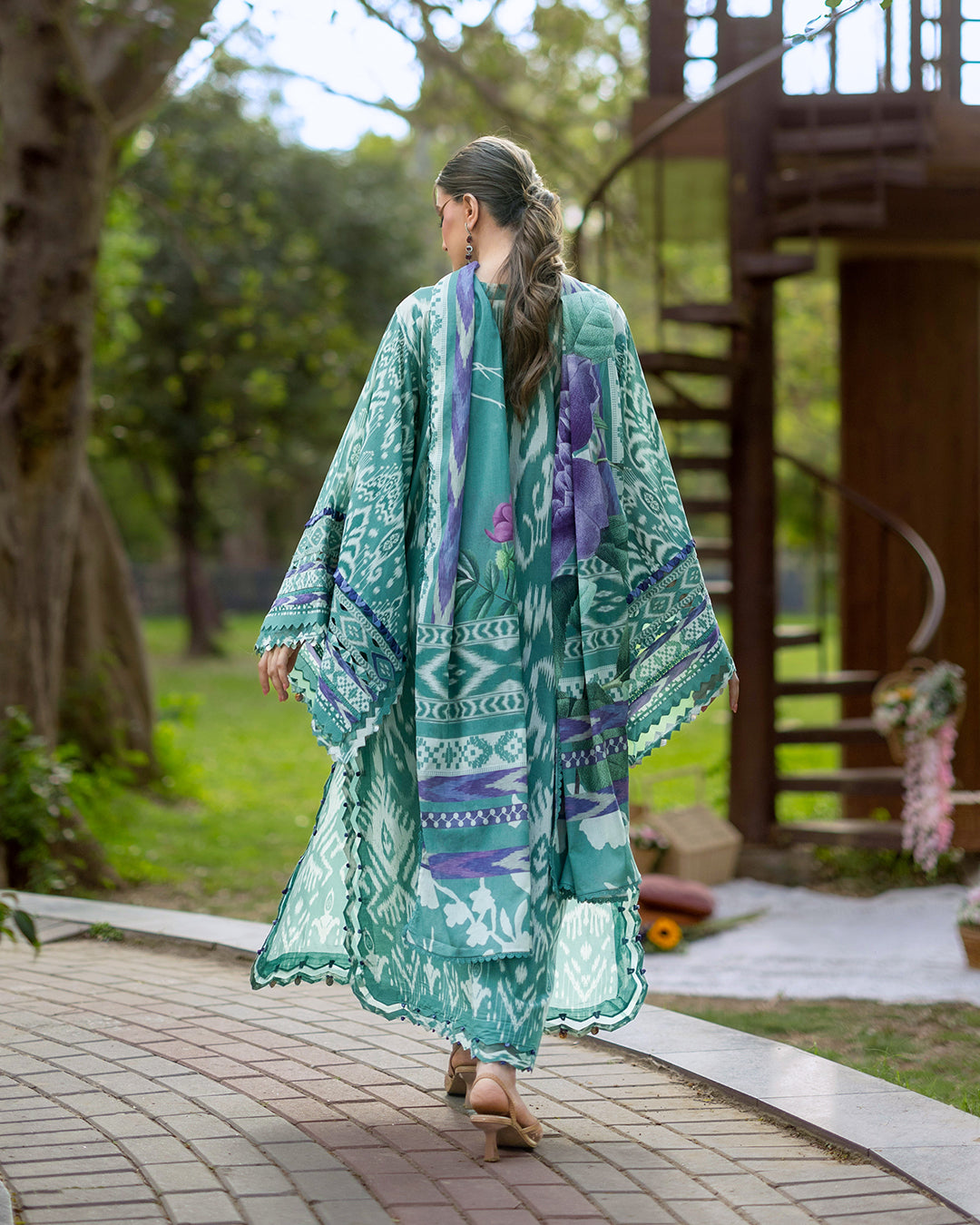 Elaf Premium | Bridgerton Prints 26 | EPB-1A NIA MARE - House Of Hania