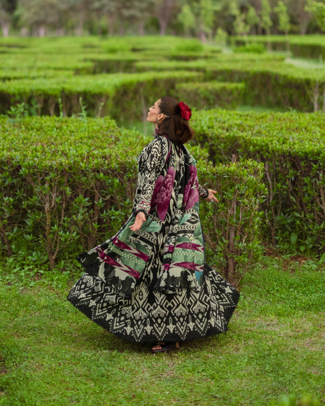 Elaf Premium | Bridgerton Prints 26 | EPB-1B REGINA - House Of Hania