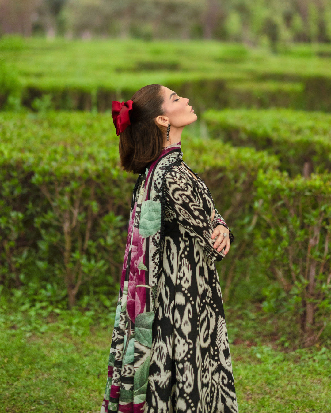 Elaf Premium | Bridgerton Prints 26 | EPB-1B REGINA - House Of Hania