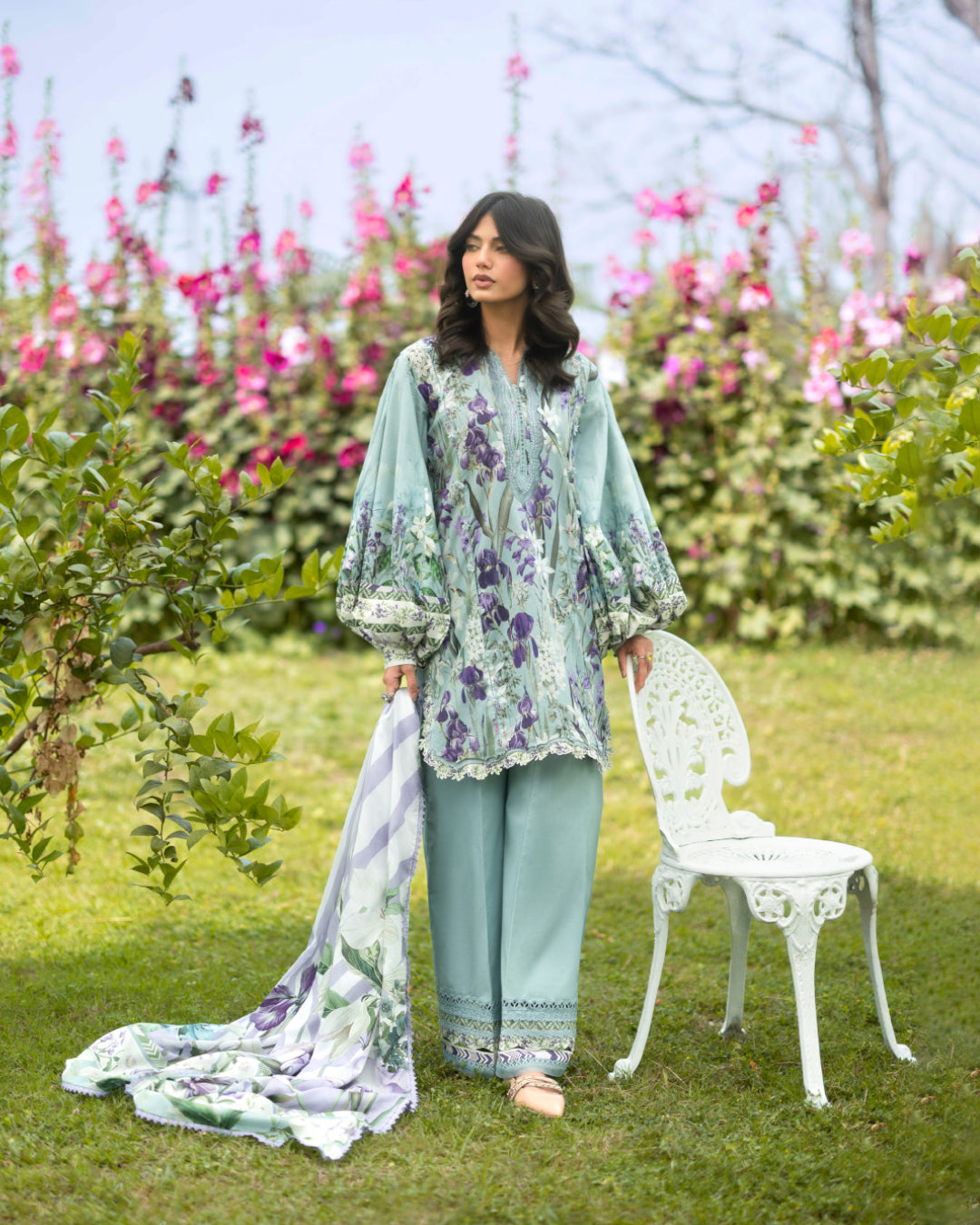 Elaf Premium | Bridgerton Prints 26 | EPB-2B LADY EVER - House Of Hania