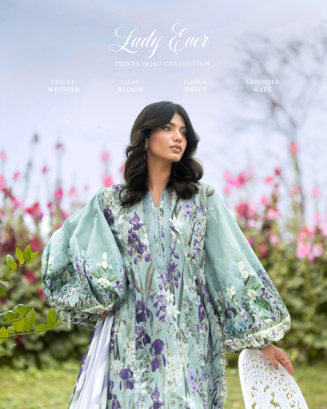 Elaf Premium | Bridgerton Prints 26 | EPB-2B LADY EVER - House Of Hania