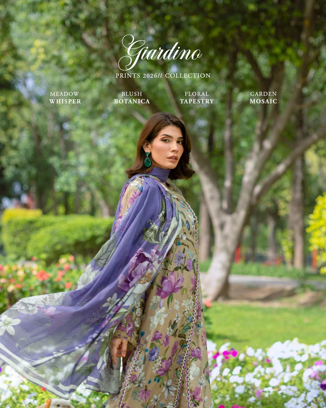 Elaf Premium | Bridgerton Prints 26 | EPB-4A GIARDINO - House Of Hania