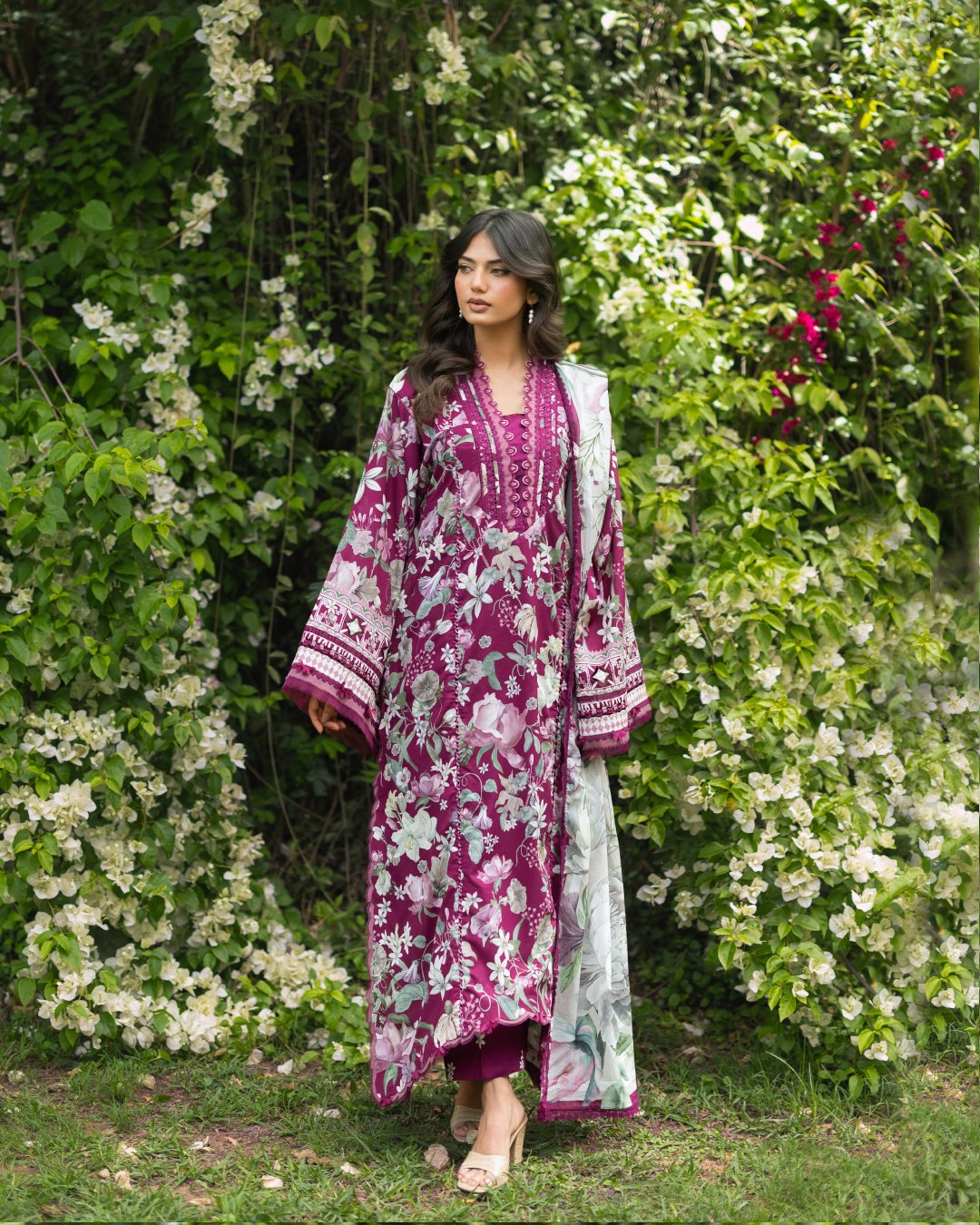 Elaf Premium | Bridgerton Prints 26 | EPB-4B DOLCE ROSA - House Of Hania