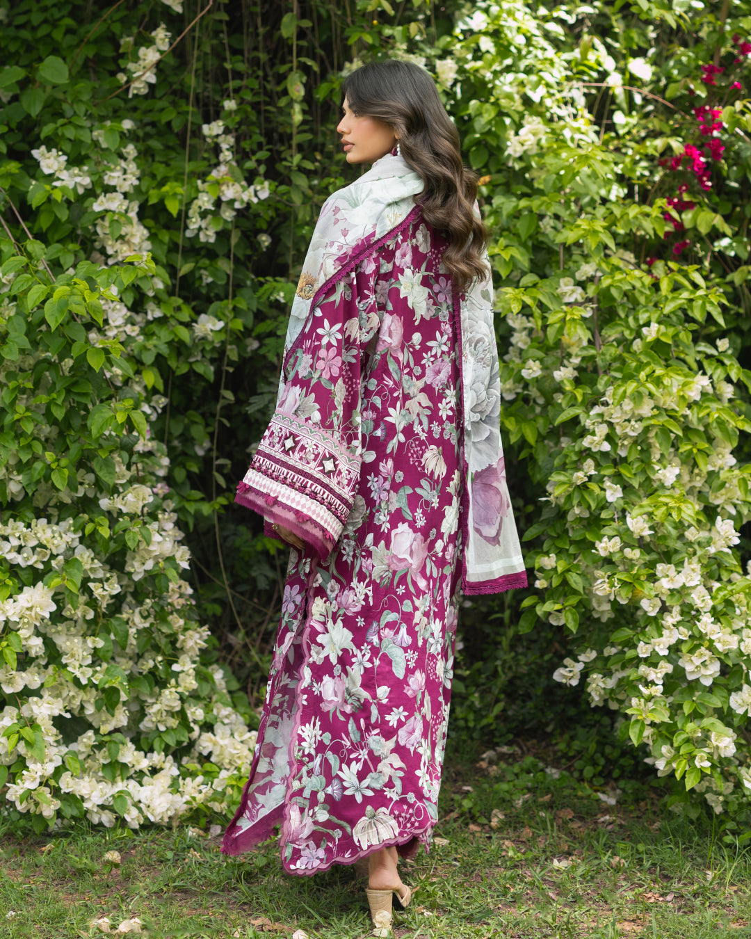 Elaf Premium | Bridgerton Prints 26 | EPB-4B DOLCE ROSA - House Of Hania