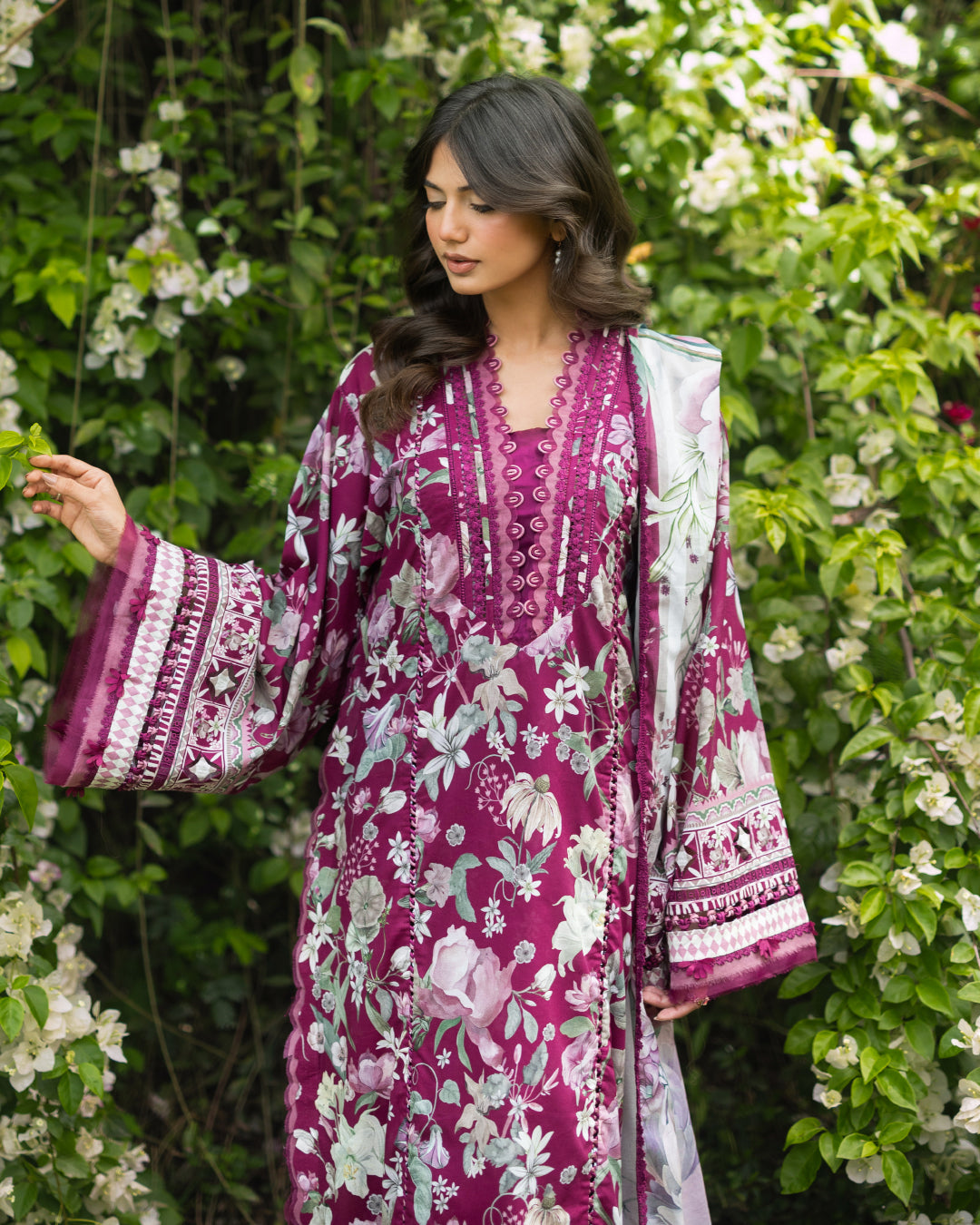 Elaf Premium | Bridgerton Prints 26 | EPB-4B DOLCE ROSA - House Of Hania