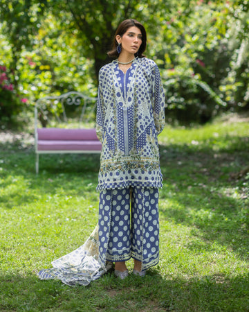 Elaf Premium | Bridgerton Prints 26 | EPB-5A VIOLETTE - House Of Hania