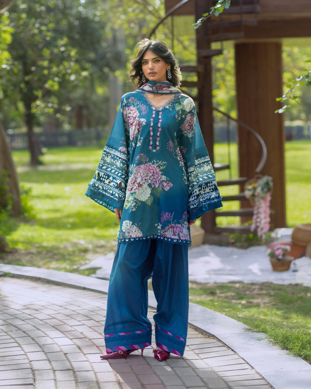 Elaf Premium | Bridgerton Prints 26 | EPB-8A ELOISE - House Of Hania
