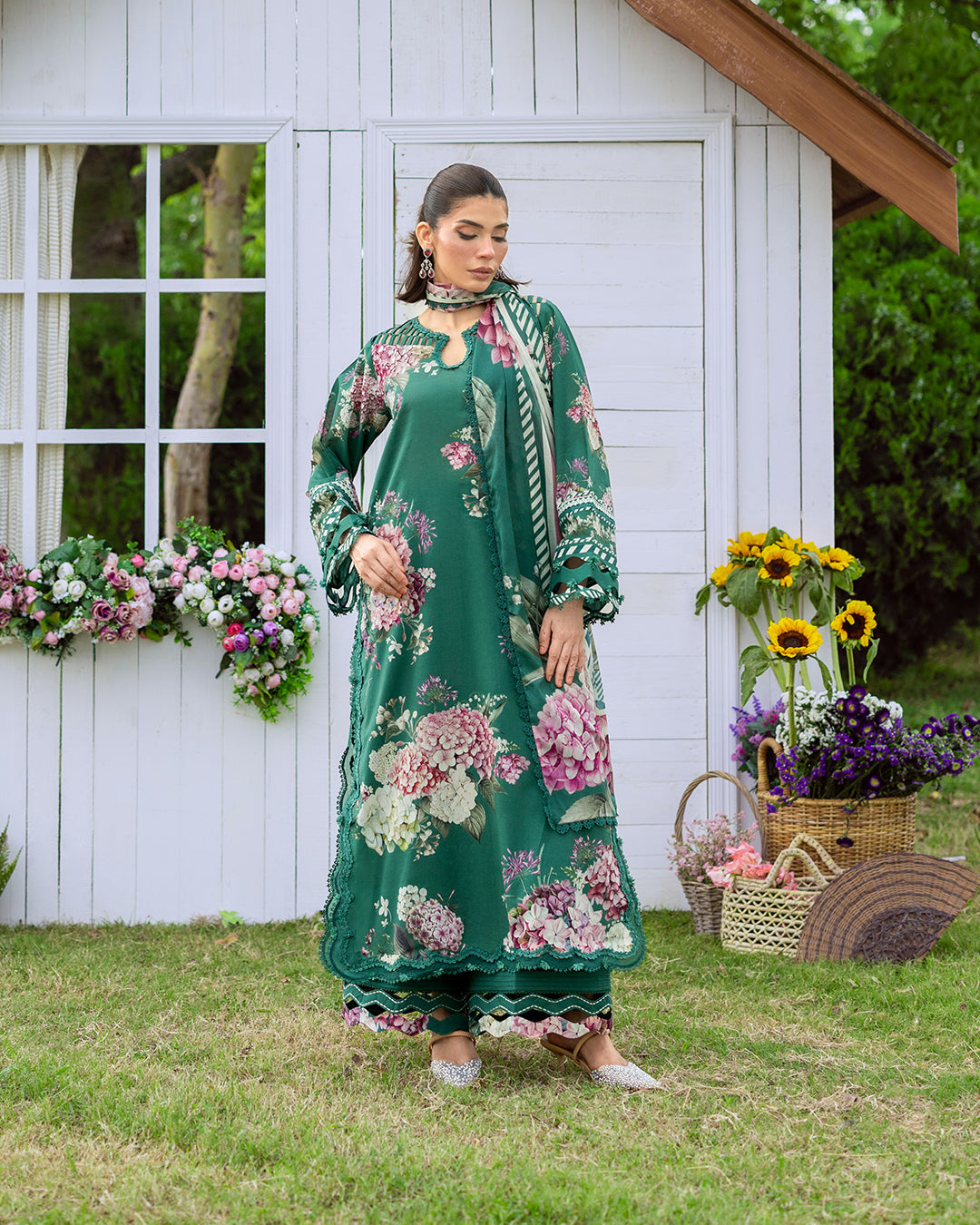 Elaf Premium | Bridgerton Prints 26 | EPB-8B MARIN - House Of Hania