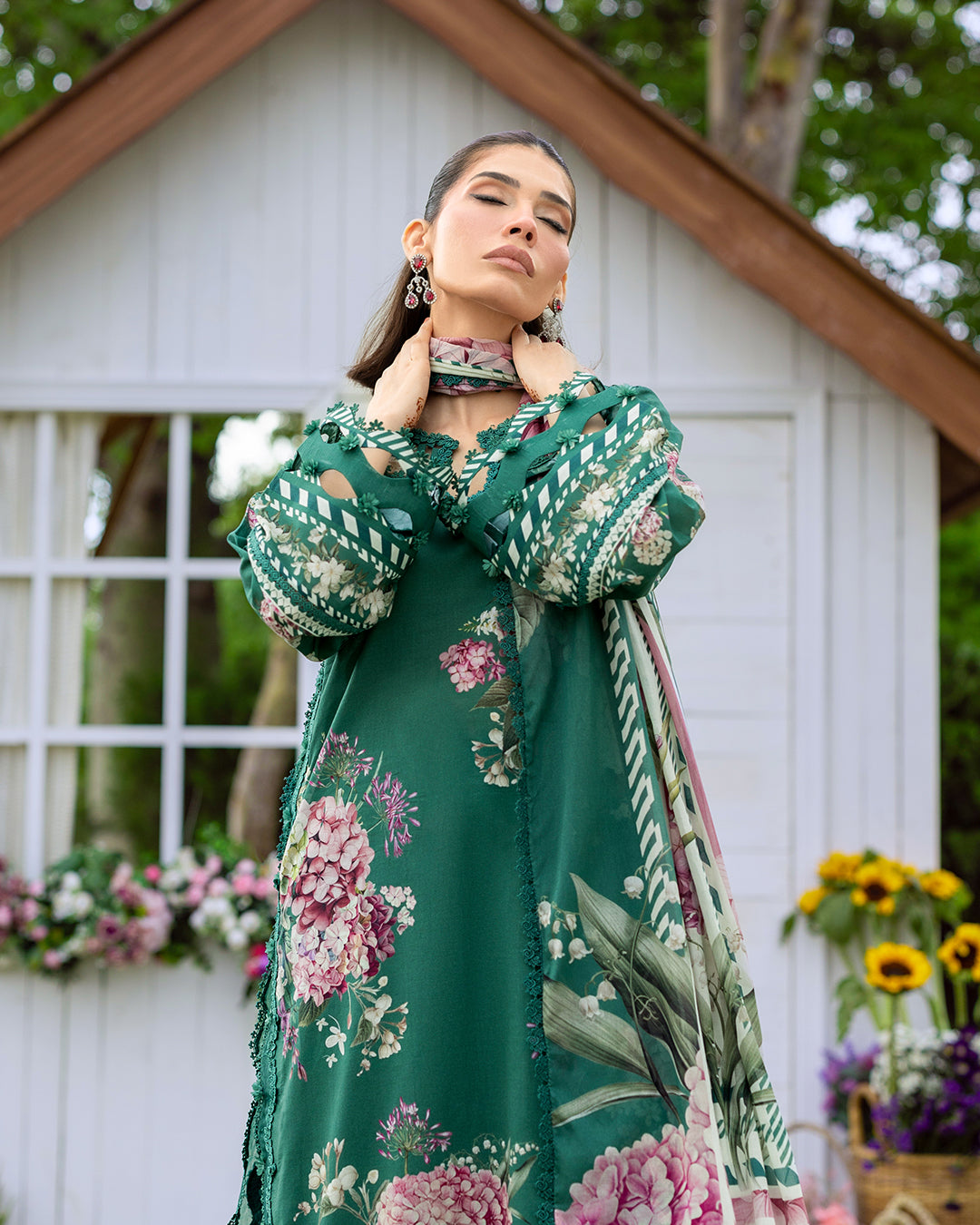 Elaf Premium | Bridgerton Prints 26 | EPB-8B MARIN - House Of Hania