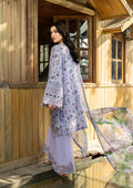 Elaf Premium | CHIKANKARI PRINTS 26 | ERC-6B IRIS - House Of Hania