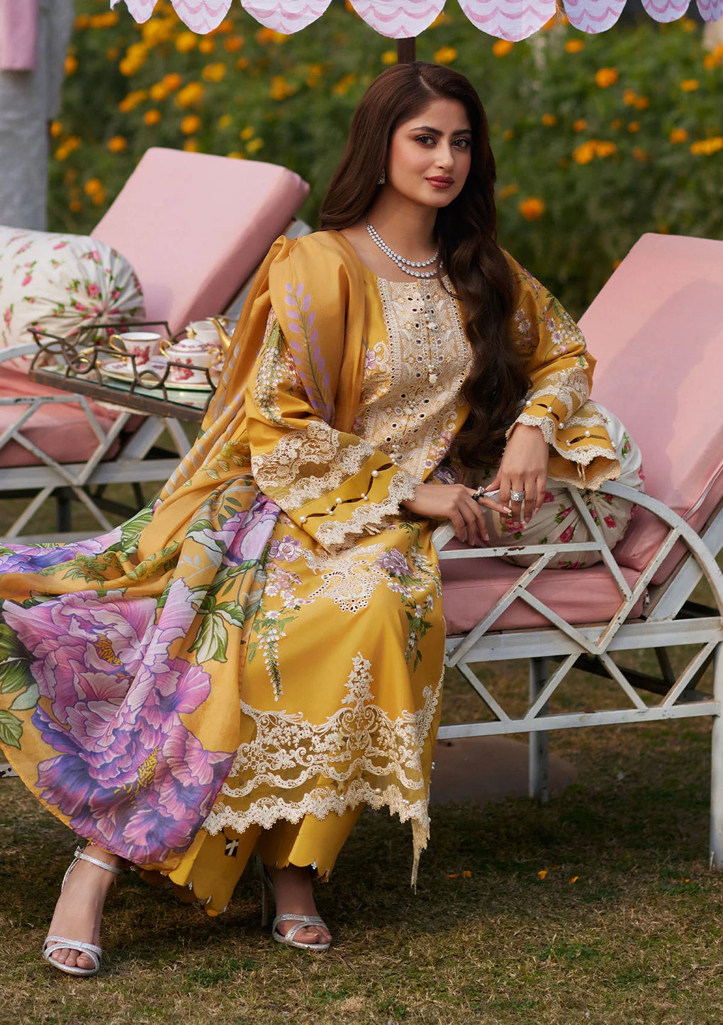 Elaf Premium | Eid Edit 2024 | ELE-12A SONA - House Of Hania