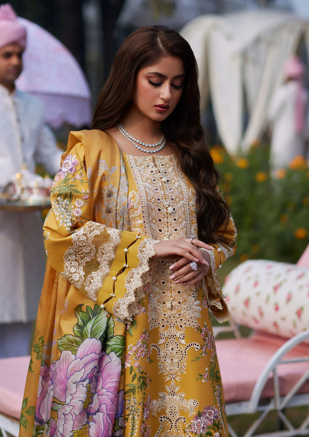 Elaf Premium | Eid Edit 2024 | ELE-12A SONA - House Of Hania