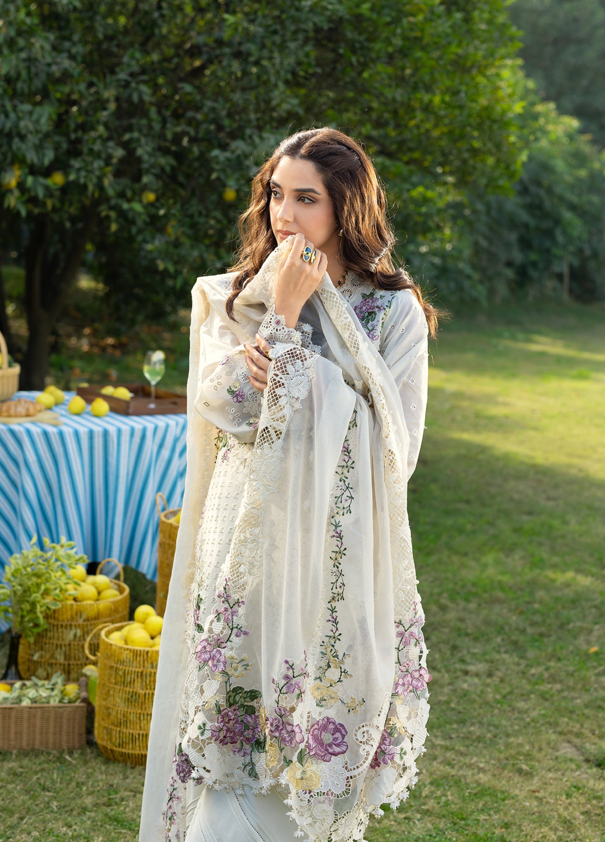 Elaf Premium | Eid Lawn'26 | ELY-3A PERLE - House Of Hania