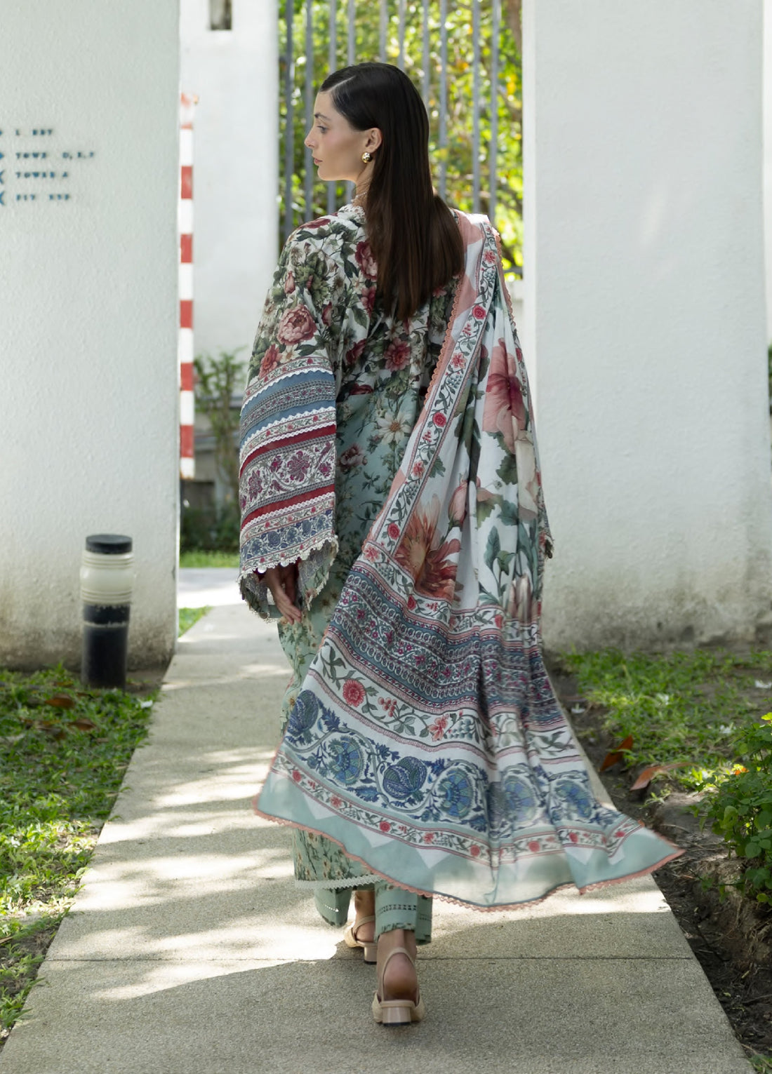 Elaf Premium | Eid Lawn'26 | EPN-6B OPALINE GARDEN - House Of Hania