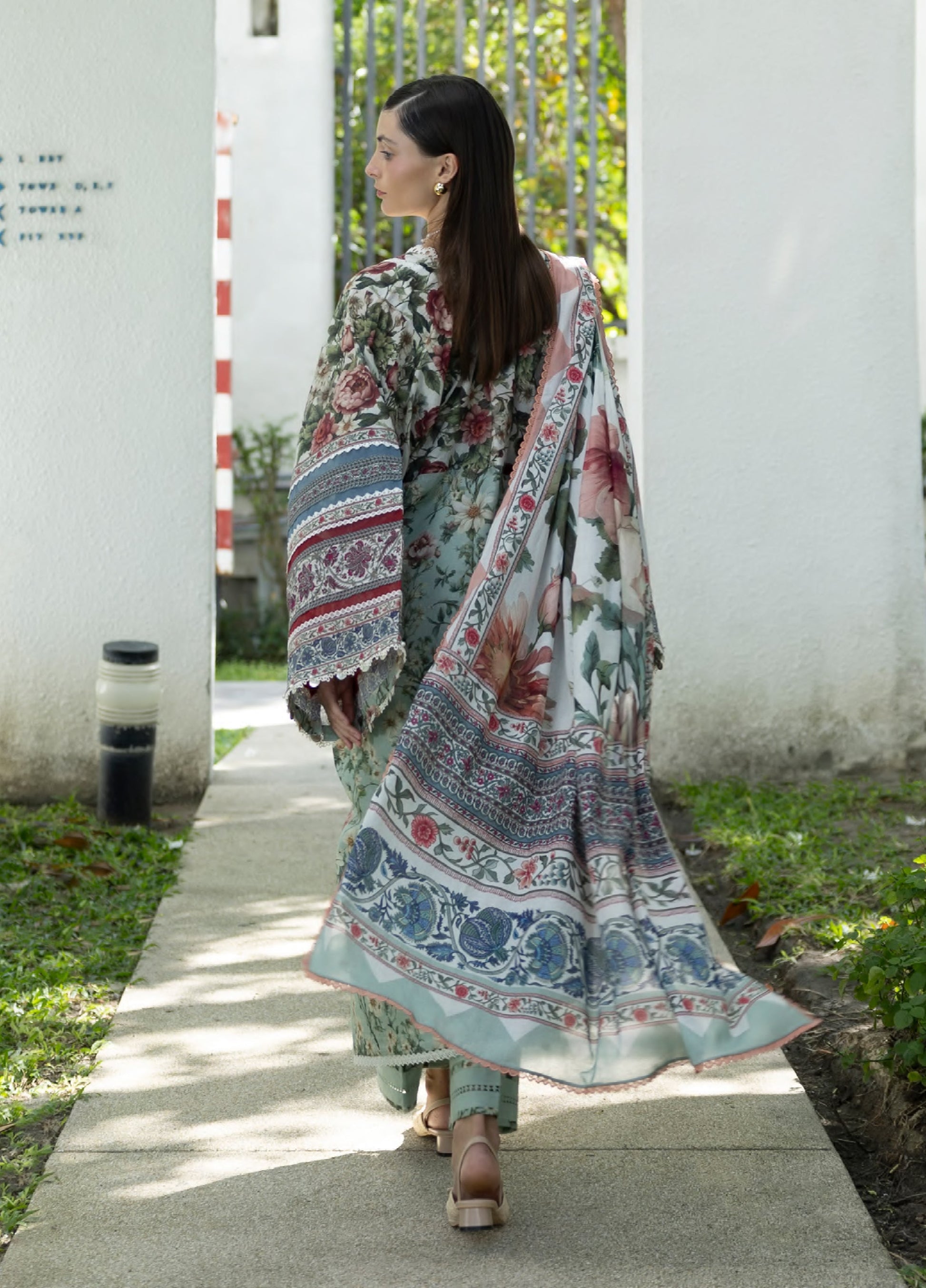 Elaf Premium | Eid Lawn'26 | EPN-6B OPALINE GARDEN - House Of Hania