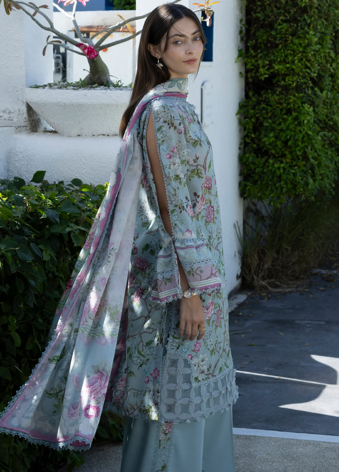 Elaf Premium | Eid Lawn'26 | EPN-8A EIRINI BLOOM - House Of Hania