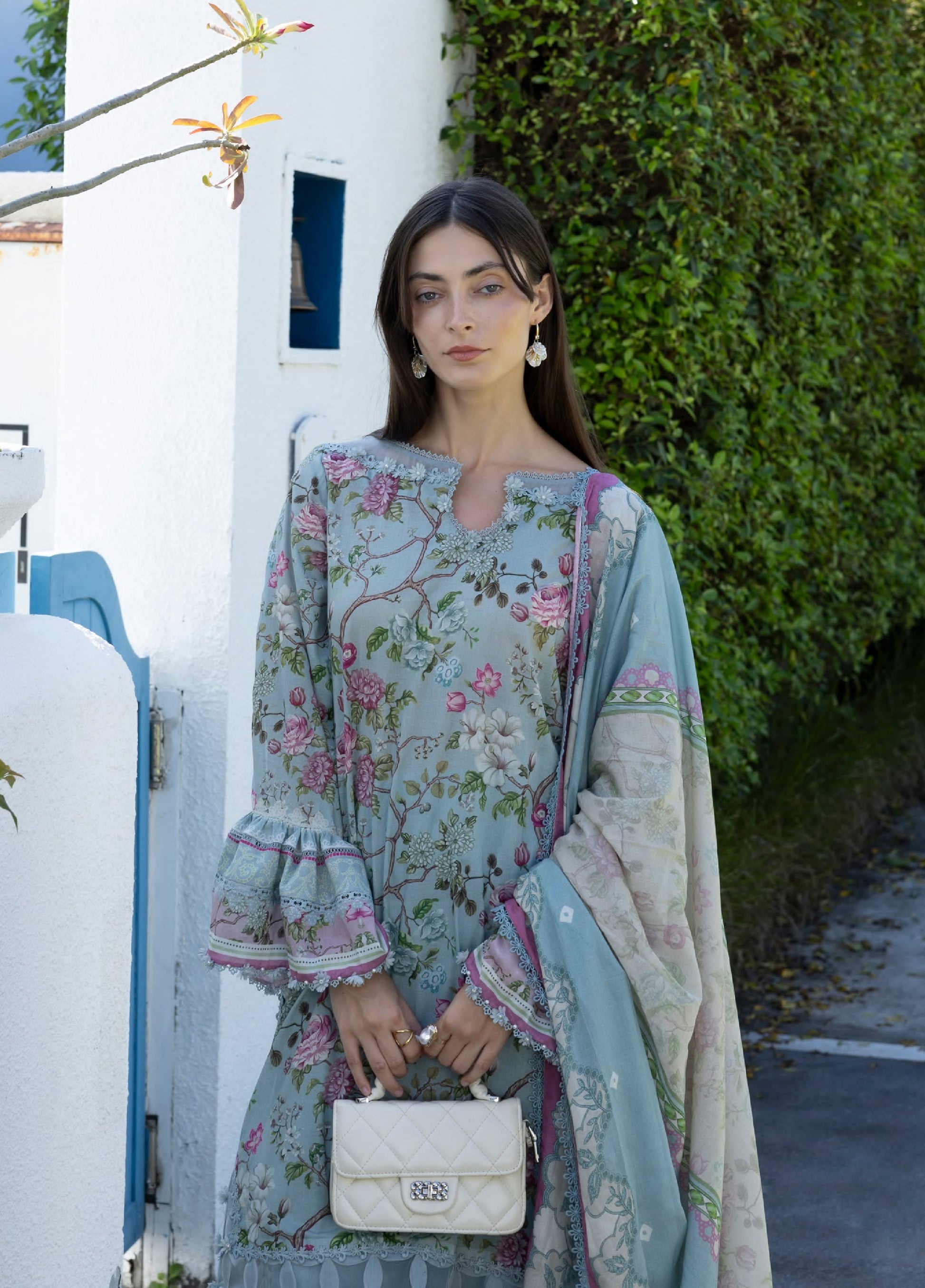 Elaf Premium | Eid Lawn'26 | EPN-8A EIRINI BLOOM - House Of Hania