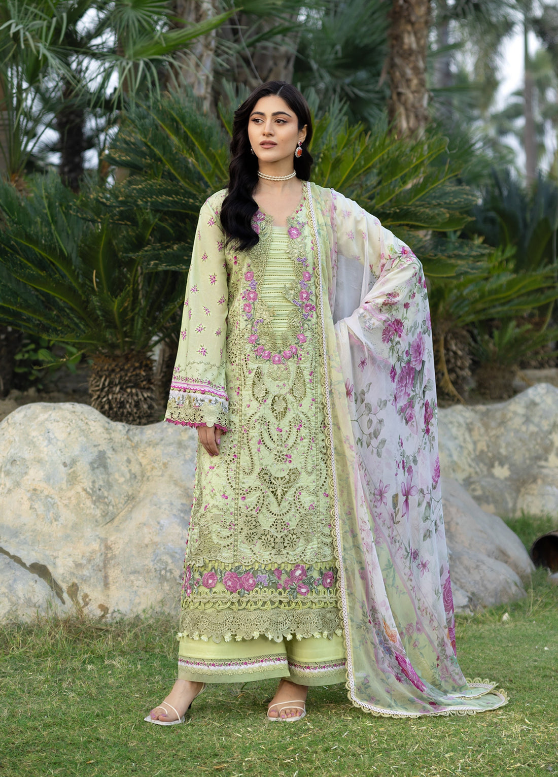 Elaf Premium | Eid Lawn'26 | ERC 2A HINA - House Of Hania