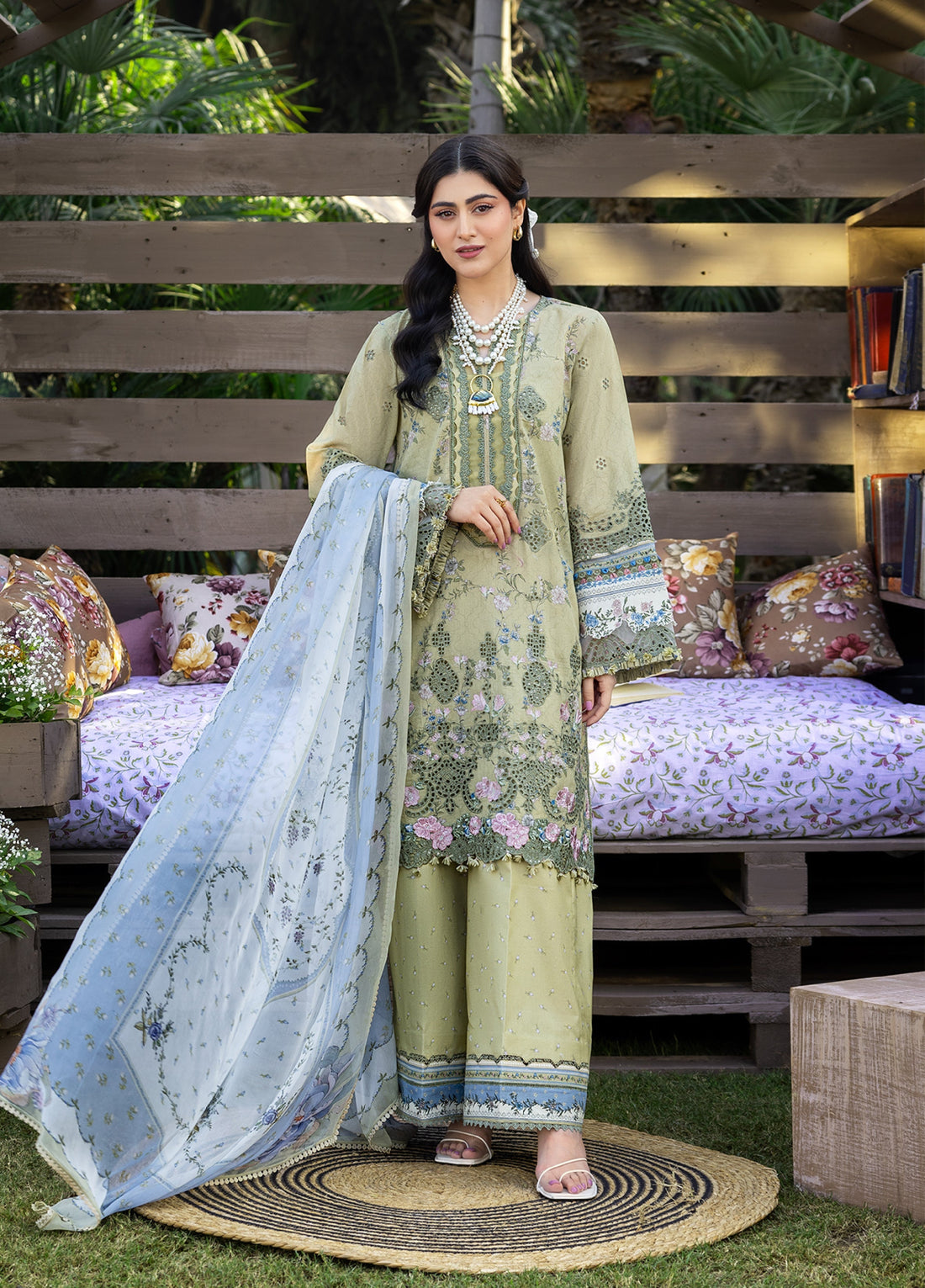 Elaf Premium | Eid Lawn'26 | ERC-8B MENAH - House Of Hania