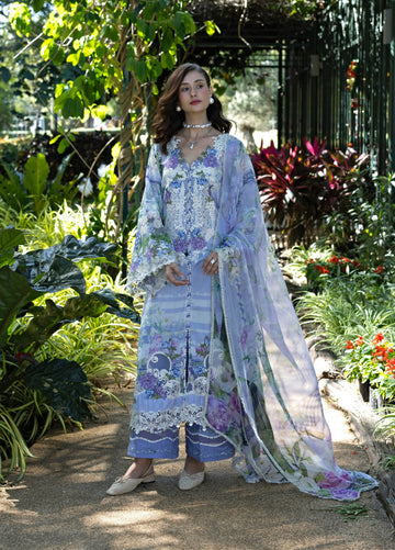 Elaf Premium | Eid Lawn'26 | ESA-6A MOONLIT PETALS - House Of Hania