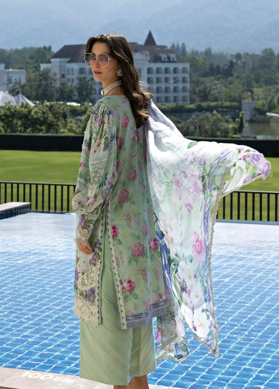Elaf Premium | Eid Lawn'26 | ESA-6B EVELINE WHISPERS - House Of Hania