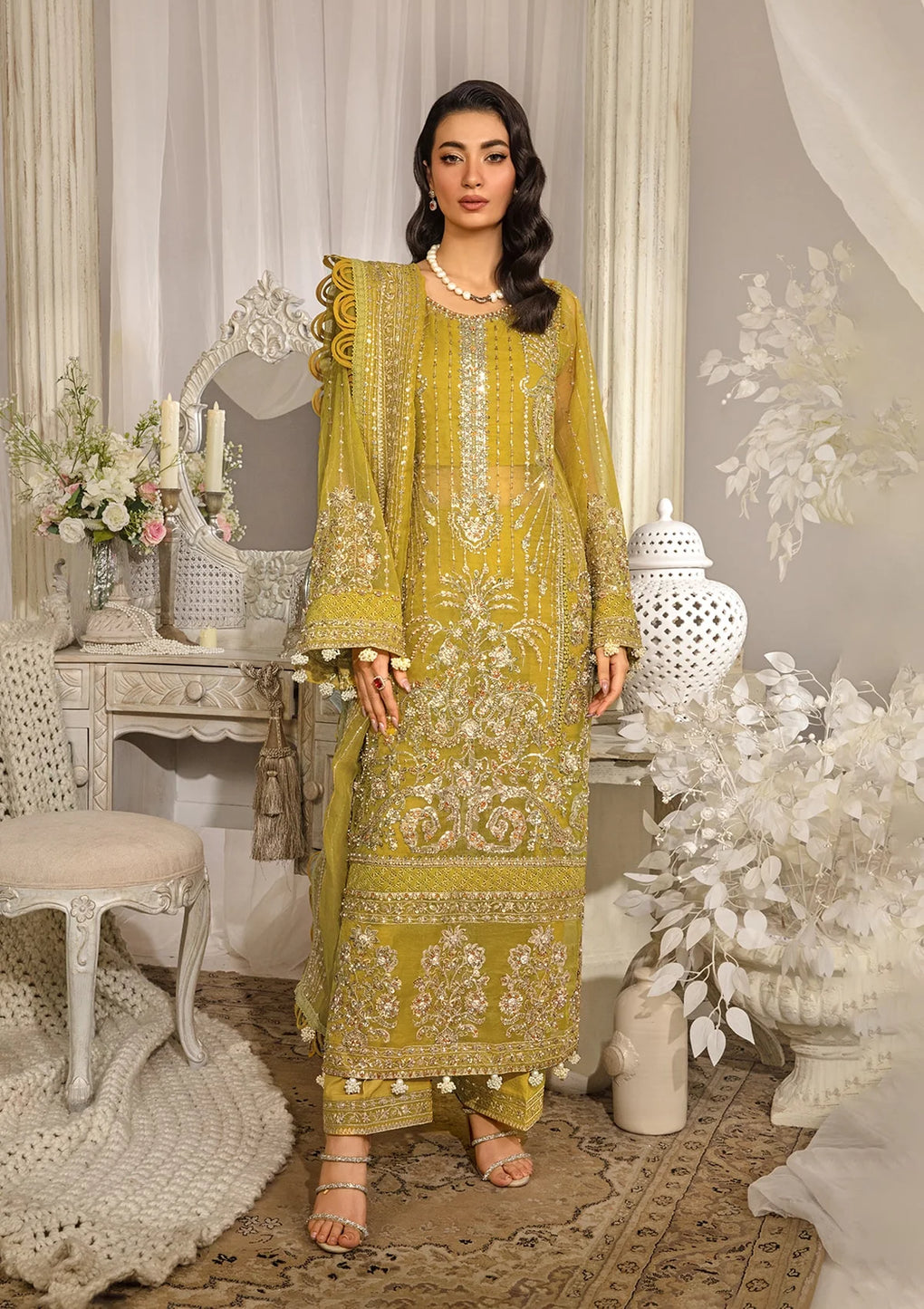 Elaf Premium | Evara Formals 24 | EFE-03 SUNLIT - House Of Hania