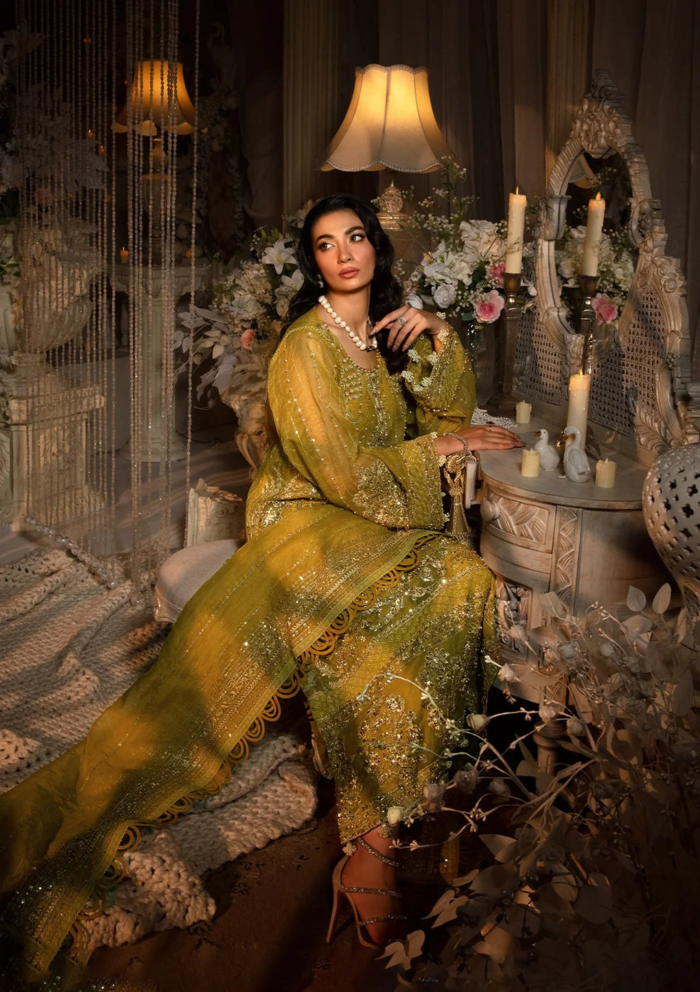 Elaf Premium | Evara Formals 24 | EFE-03 SUNLIT - House Of Hania