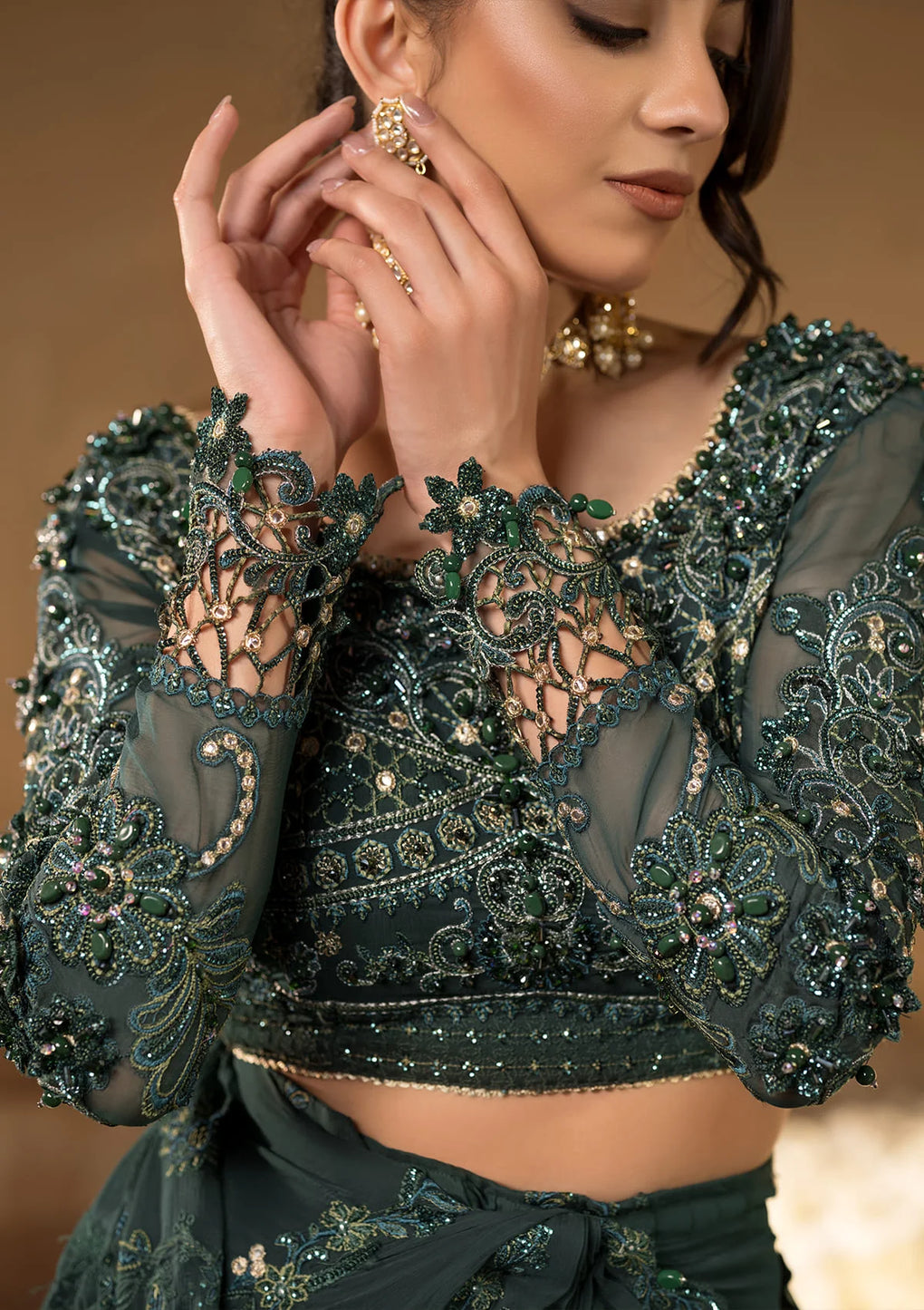 Elaf Premium | Formal Handwork Collection | EFH-01 JAHAN ARA - House Of Hania