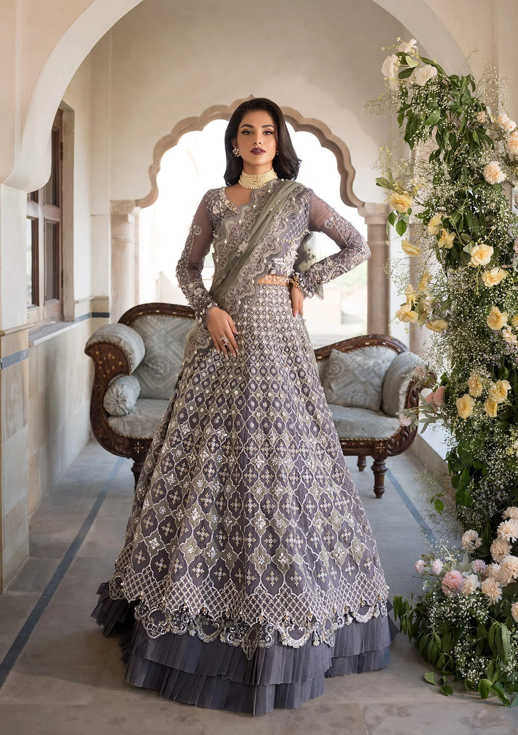 Elaf Premium | Formal Handwork Collection | EFH-02 NAZNEEN - House Of Hania