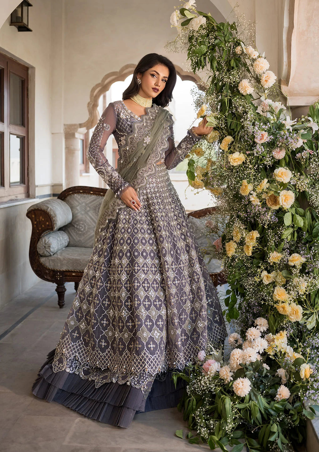 Elaf Premium | Formal Handwork Collection | EFH-02 NAZNEEN - House Of Hania