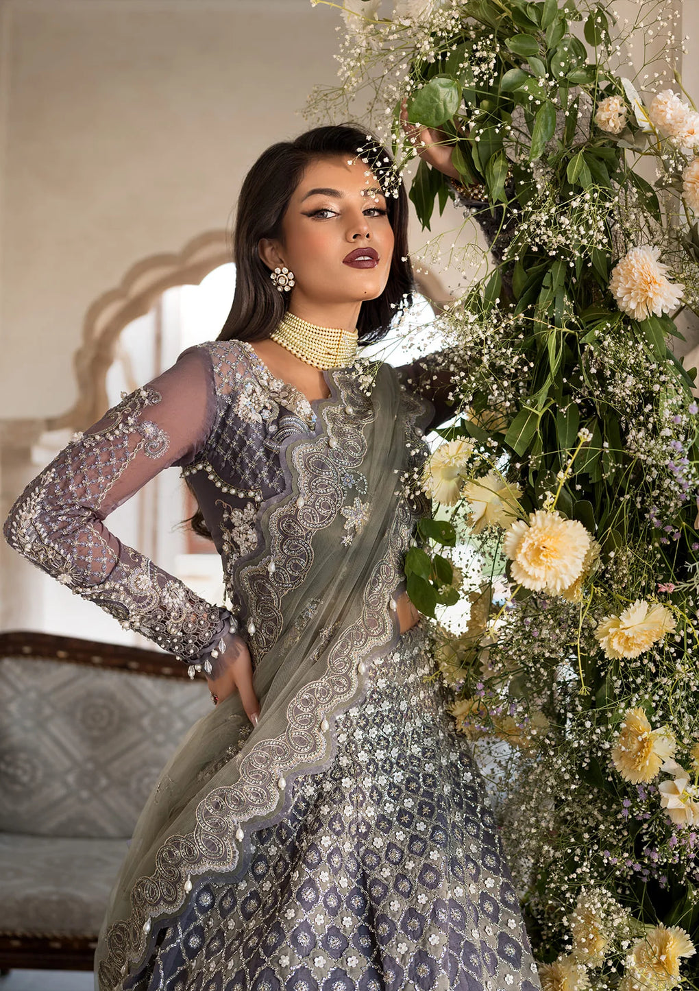 Elaf Premium | Formal Handwork Collection | EFH-02 NAZNEEN - House Of Hania