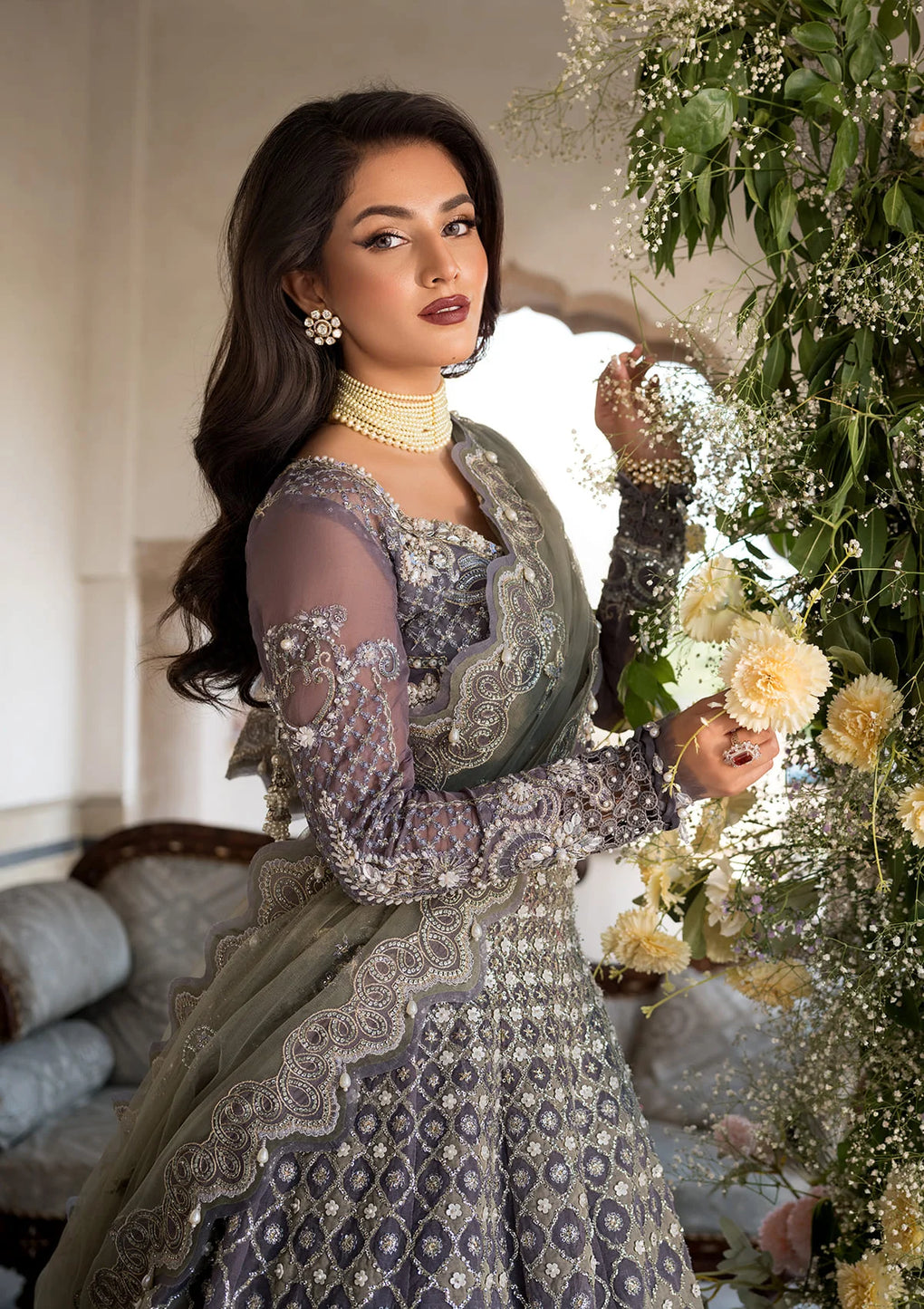 Elaf Premium | Formal Handwork Collection | EFH-02 NAZNEEN - House Of Hania