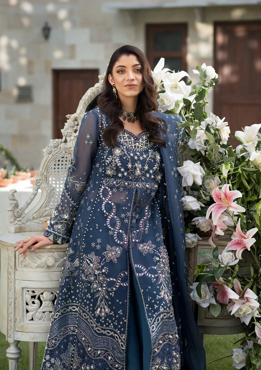 Elaf Premium | Formal Handwork Collection | EFH-04 FALAK - House Of Hania