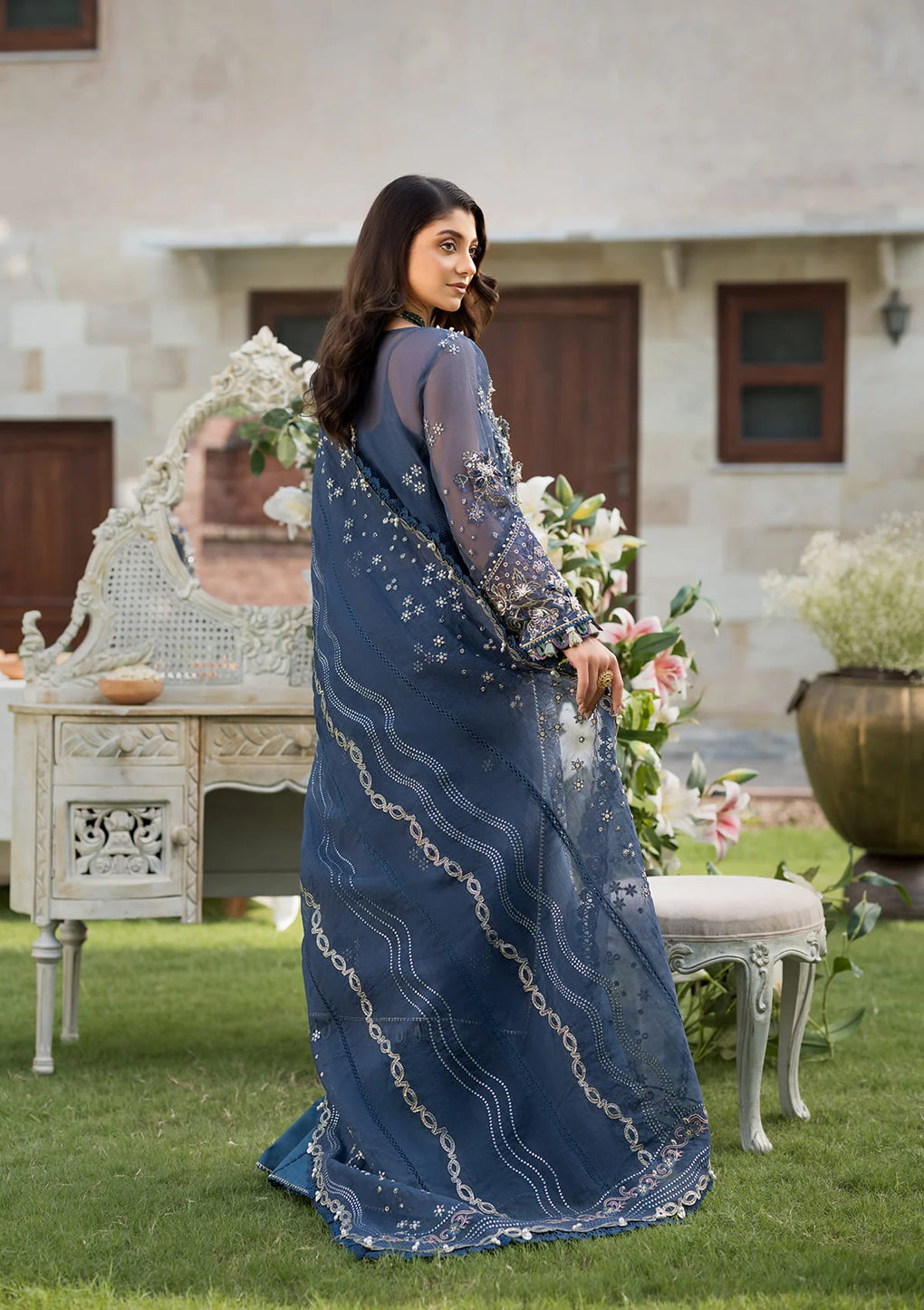 Elaf Premium | Formal Handwork Collection | EFH-04 FALAK - House Of Hania