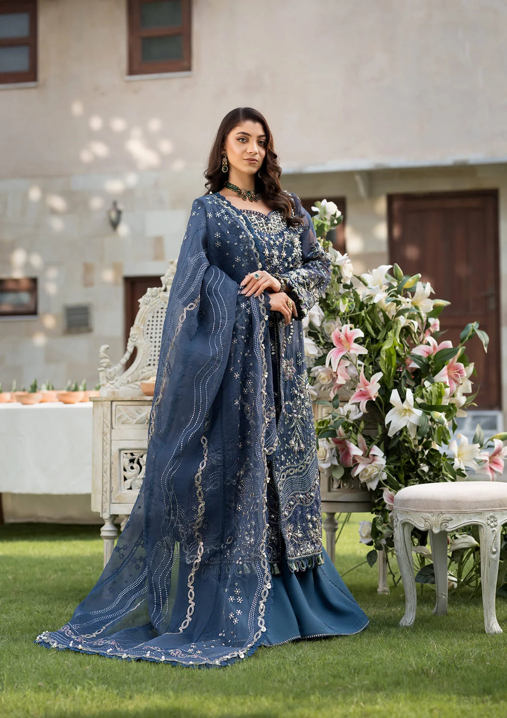 Elaf Premium | Formal Handwork Collection | EFH-04 FALAK - House Of Hania