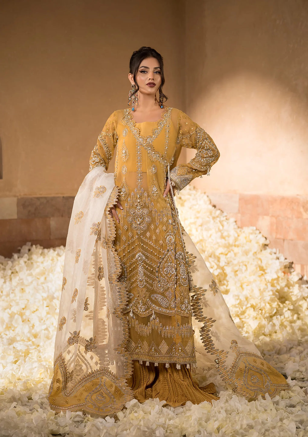 Elaf Premium | Formal Handwork Collection | EFH-07 SAHAR - House Of Hania