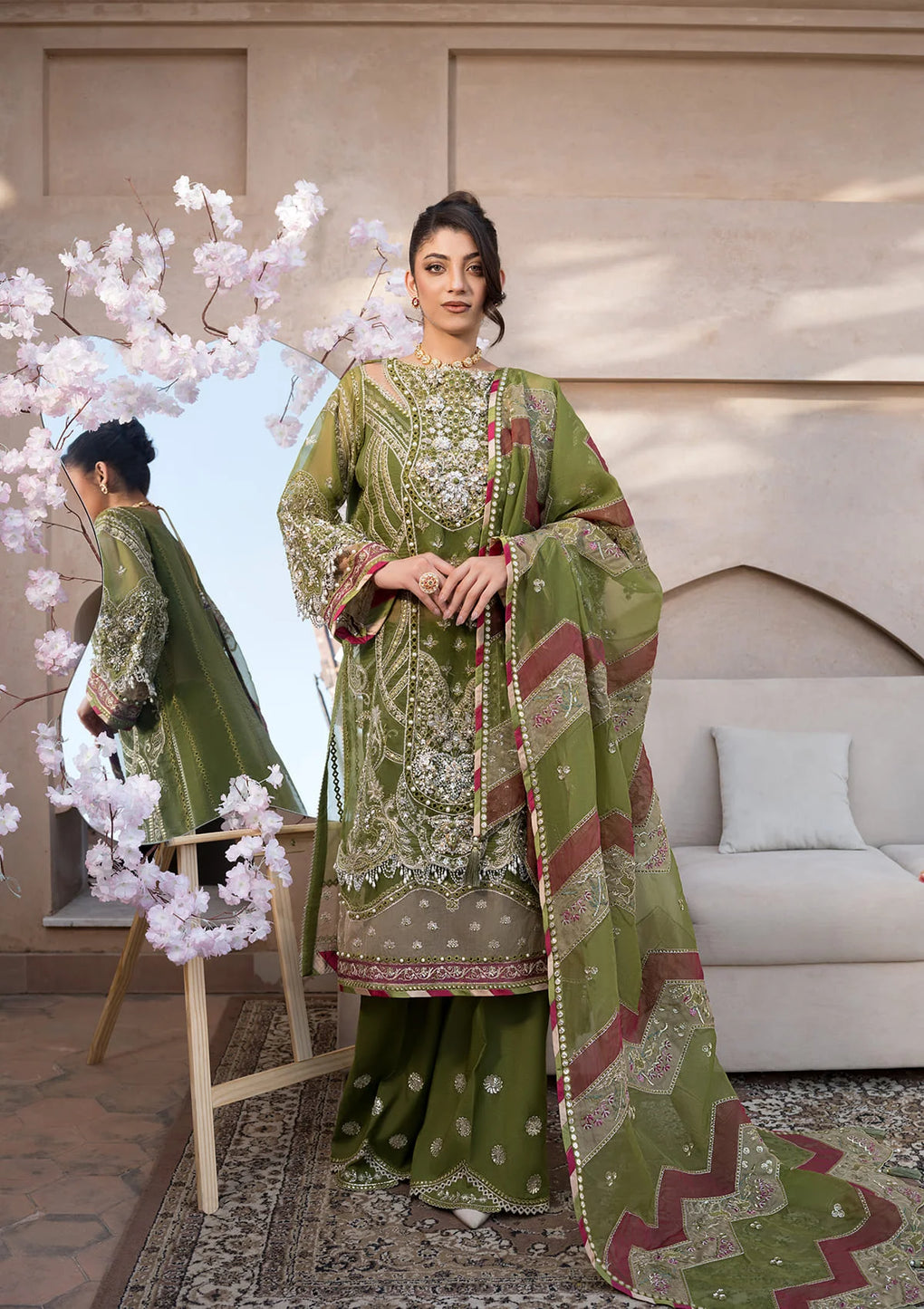 Elaf Premium | Formal Handwork Collection | EFH-08 PARWAANA - House Of Hania