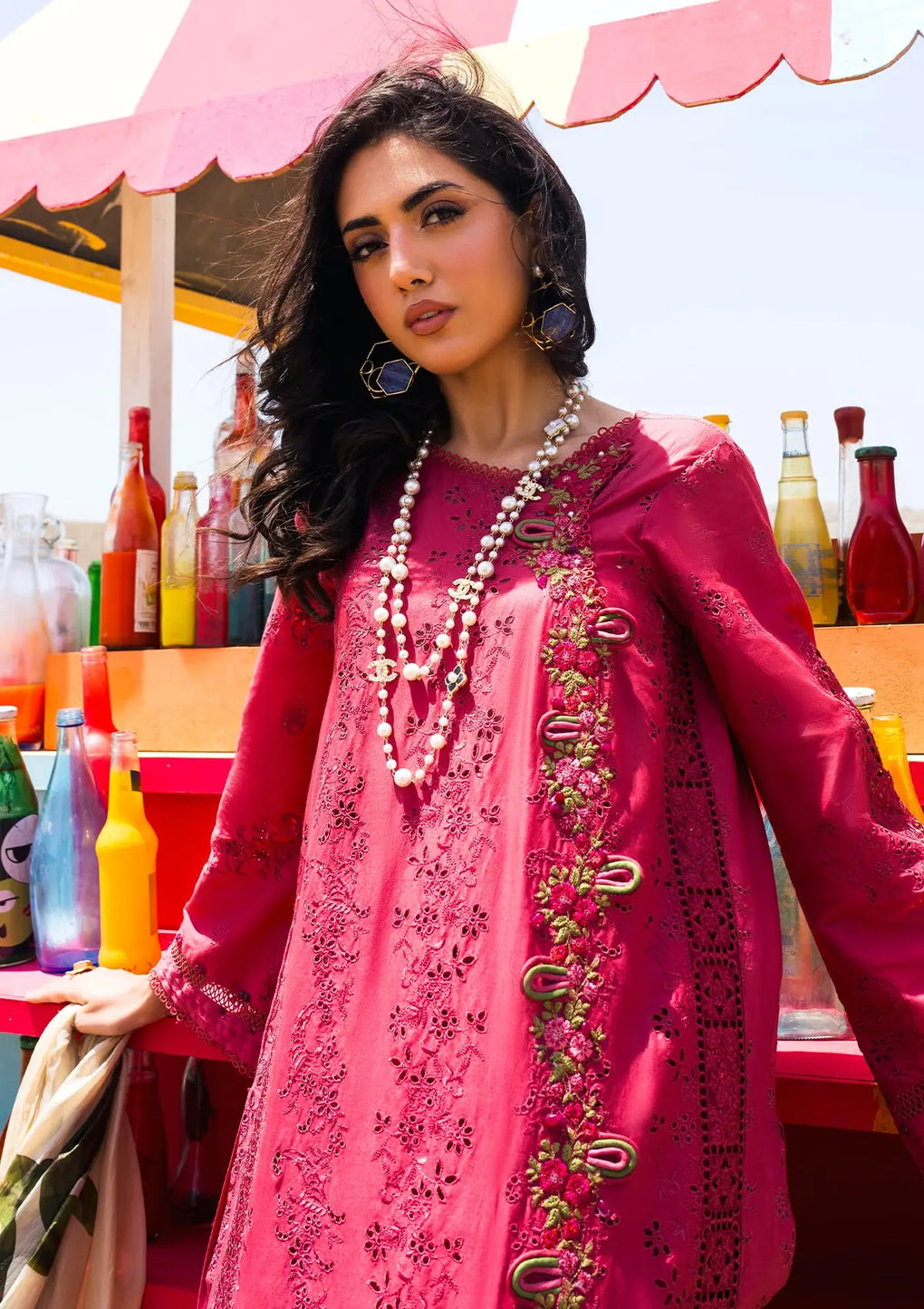 Elaf Premium | Hai Kuch Festive Lawn 24 | EHK-05 Naaz - House Of Hania