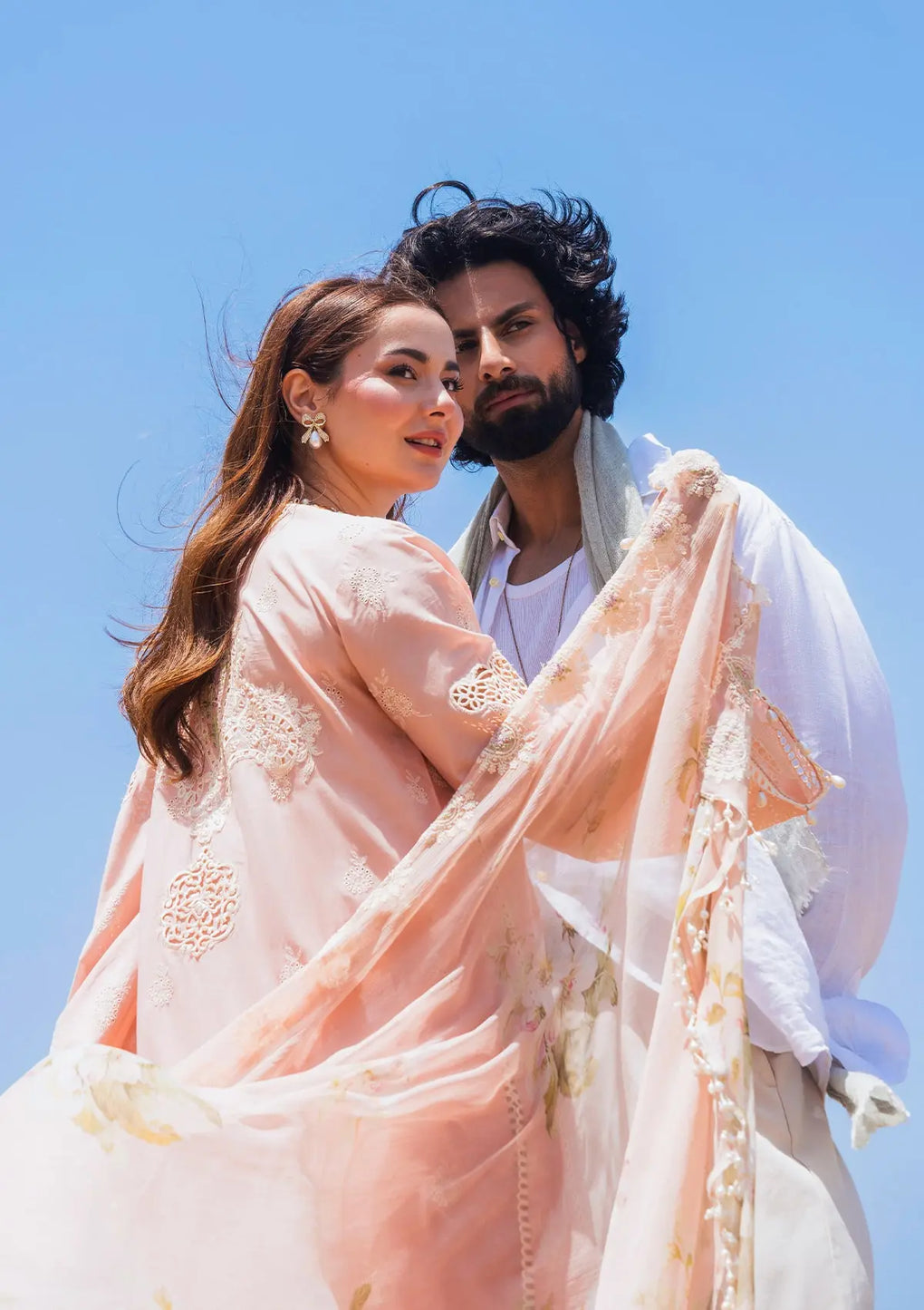 Elaf Premium | Hai Kuch Festive Lawn 24 | EHK-07 Pareesa - House Of Hania