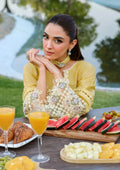 Elaf Premium | Luxury Lawn 25 | ELH-4A DANDELION - House Of Hania